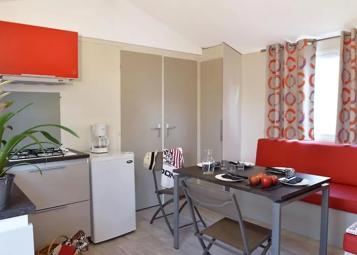 Mobil Avec Terrasse A Saint-jean-de-monts - Api-1-52-1095 营地 *